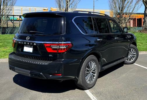 Black 2021 Nissan Armada SL