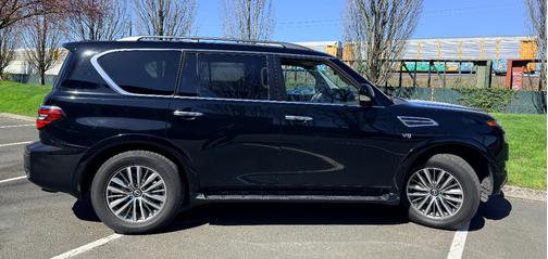 Black 2021 Nissan Armada SL