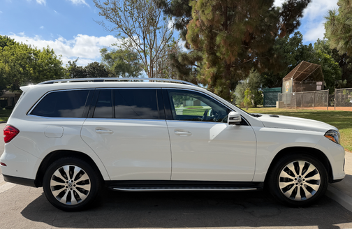 White 2019 Mercedes-Benz GLS 450 4MATIC
