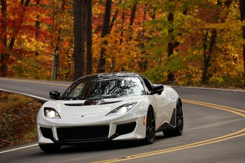 White 2020 Lotus Evora GT RWD
