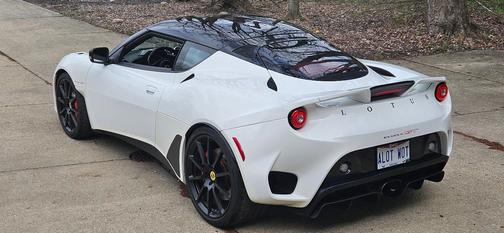 White 2020 Lotus Evora GT RWD