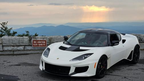 White 2020 Lotus Evora GT RWD