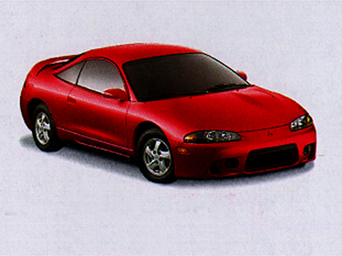 side view of 1997 Eclipse Mitsubishi