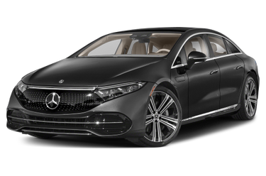 side view of 2023 EQS 450+ Mercedes-Benz