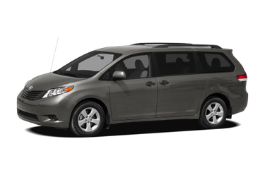 side view of 2011 Sienna Toyota