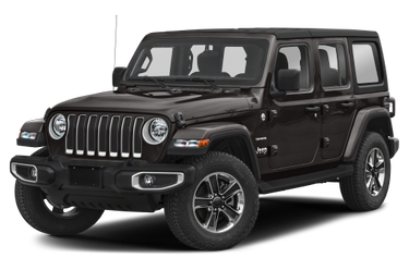 side view of 2019 Wrangler Unlimited Jeep