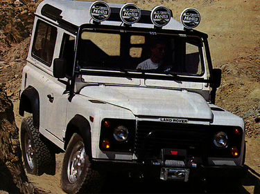 side view of 1997 Defender Land Rover