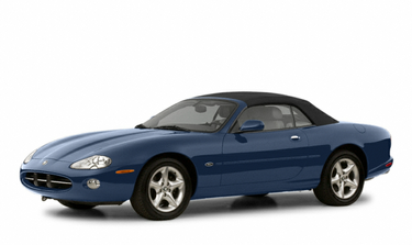 side view of 2002 XK8 Jaguar