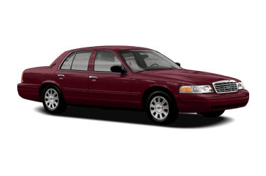 side view of 2008 Crown Victoria Ford
