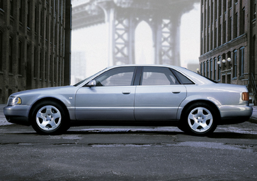 side view of 2003 A8 Audi