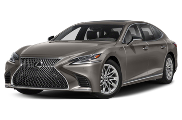 side view of 2020 LS 500 Lexus