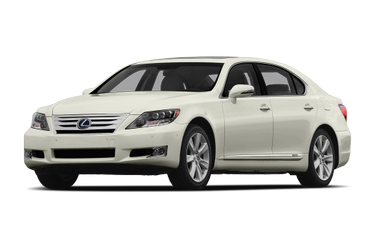 side view of 2012 LS 600h L Lexus