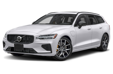 side view of 2023 V60 Recharge Plug-In Hybrid Volvo