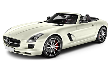 side view of 2014 SLS AMG Mercedes-Benz