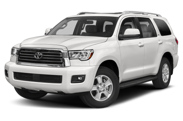 side view of 2018 Sequoia Toyota