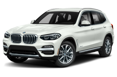 side view of 2018 X3 BMW