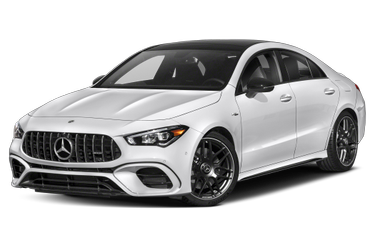 side view of 2021 AMG CLA 45 Mercedes-Benz