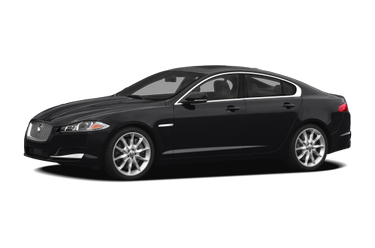 side view of 2012 XF Jaguar