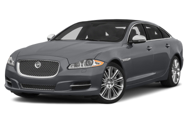 side view of 2014 XJ Jaguar