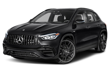 side view of 2022 AMG GLA 45 Mercedes-Benz