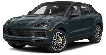 side view of 2022 Cayenne E-Hybrid Coupe Porsche