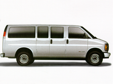 side view of 1997 Savana 1500 GMC