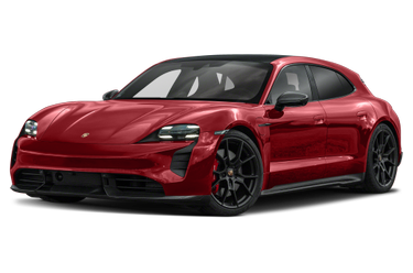 side view of 2022 Taycan Porsche