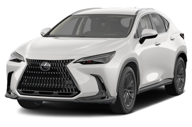 side view of 2023 NX 350h Lexus