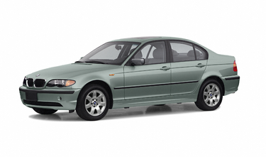 side view of 2002 325 BMW