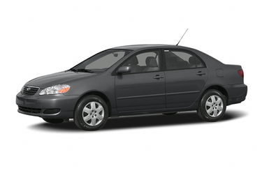side view of 2007 Corolla Toyota