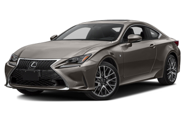 side view of 2017 RC 350 Lexus