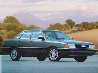 side view of 1992 100 Audi