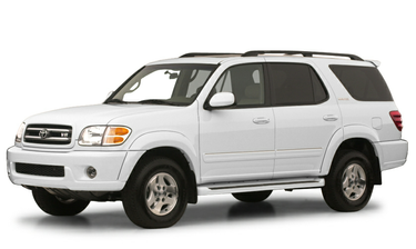 side view of 2001 Sequoia Toyota