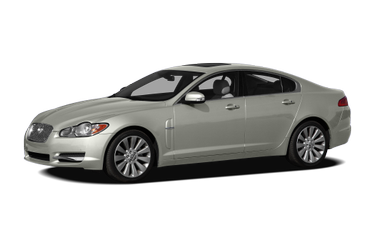 side view of 2010 XF Jaguar