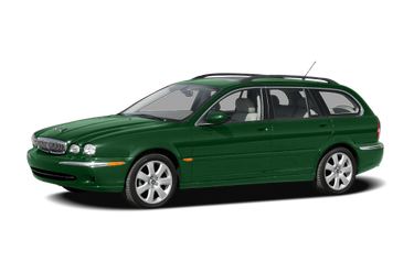 side view of 2007 X-Type Jaguar