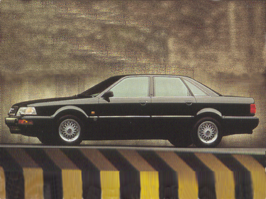 side view of 1992 quattro Audi