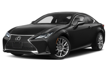 side view of 2020 RC 350 Lexus