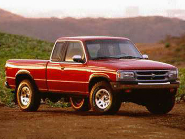 side view of 1995 B3000 Mazda