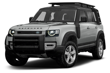 side view of 2020 Defender Land Rover