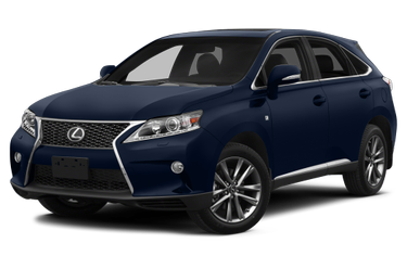 side view of 2015 RX 350 Lexus