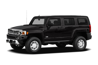side view of 2009 H3 Hummer
