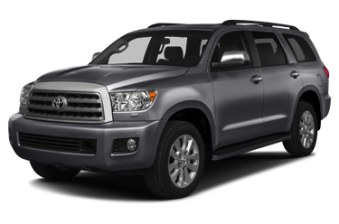side view of 2014 Sequoia Toyota