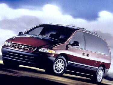 side view of 2000 Grand Voyager Plymouth
