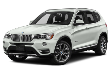 side view of 2016 X3 BMW