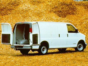 side view of 1997 Van Chevrolet