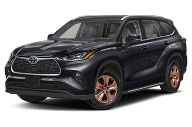 side view of 2023 Highlander Hybrid Toyota