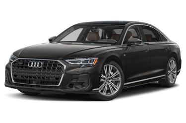 side view of 2023 A8 Audi