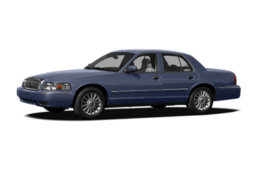 side view of 2009 Grand Marquis Mercury