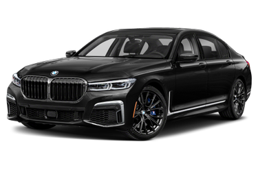 side view of 2021 M760 BMW