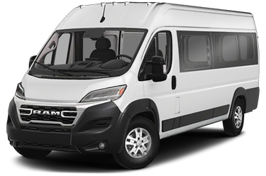 side view of 2025 ProMaster 3500 Window Van RAM